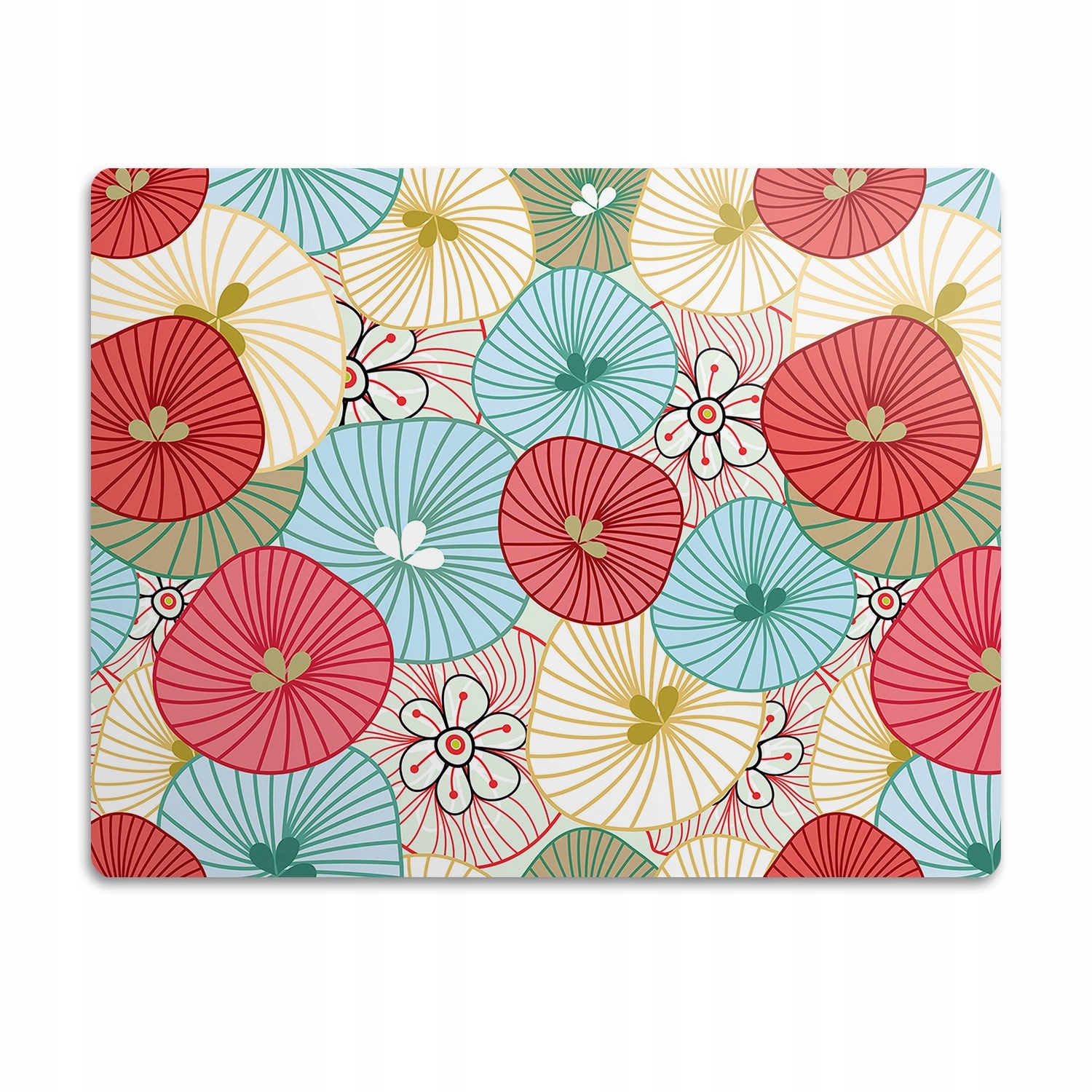 Levně Podložka pod misku pro psa Květinový sen 90x60 cm