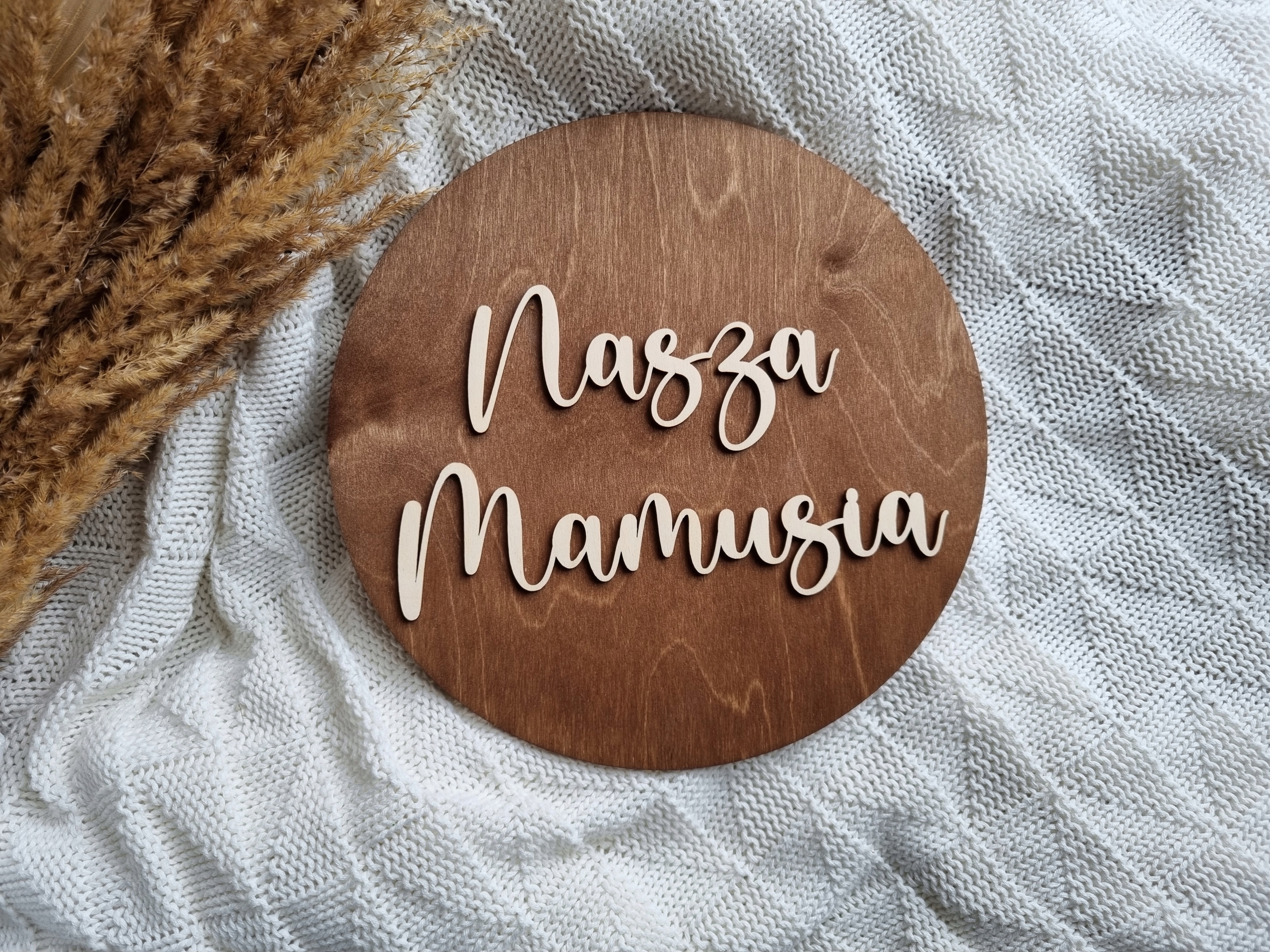 TABLICZKA DO ZDJĘĆ NASZA MAMUSIA DZIEŃ MATKI Marka inna