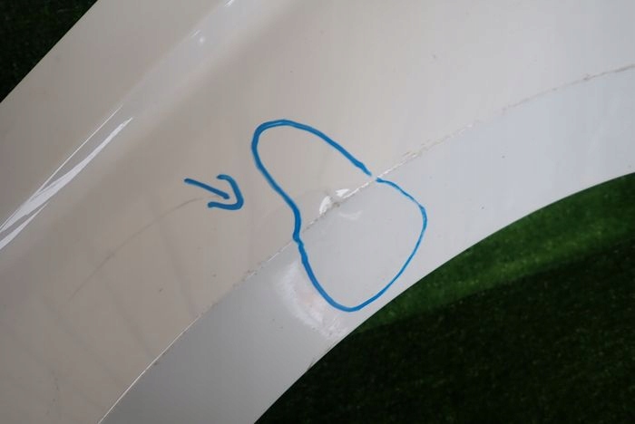 SKODA FABIA IV fender left front front