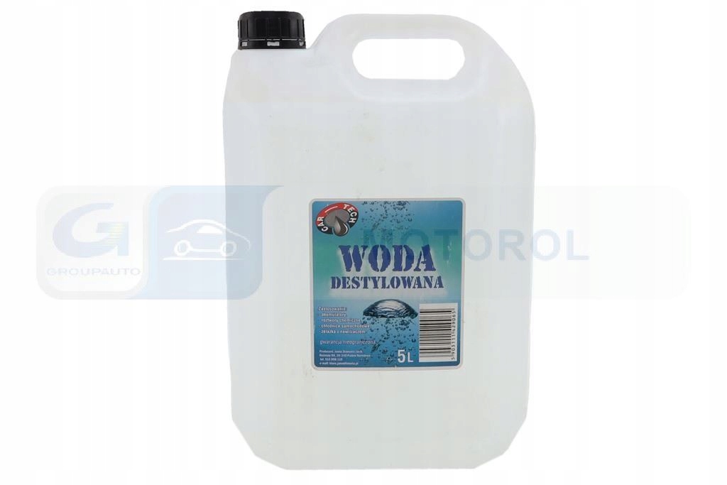 WODA DESTYLOWANA 5 LITROW JANEX -