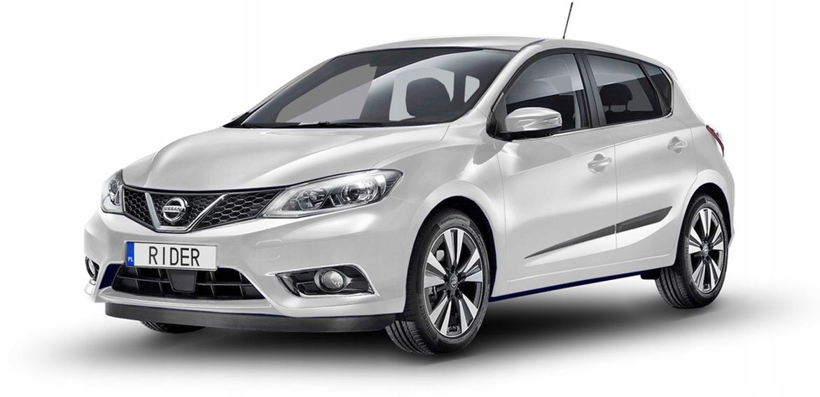 Bočné lišty dverí Nissan Pulsar, 2014- ,