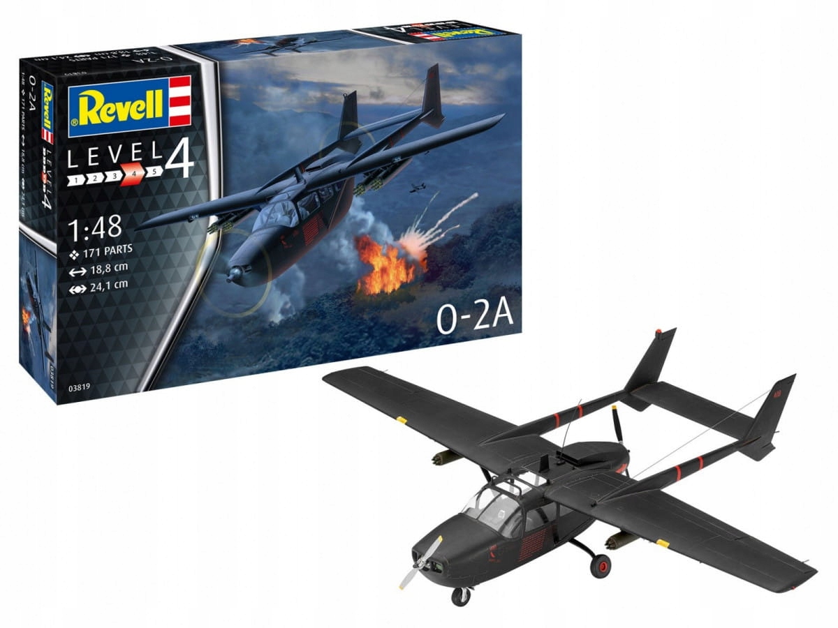 Revell Model plastového letadla O-2A Skymaster