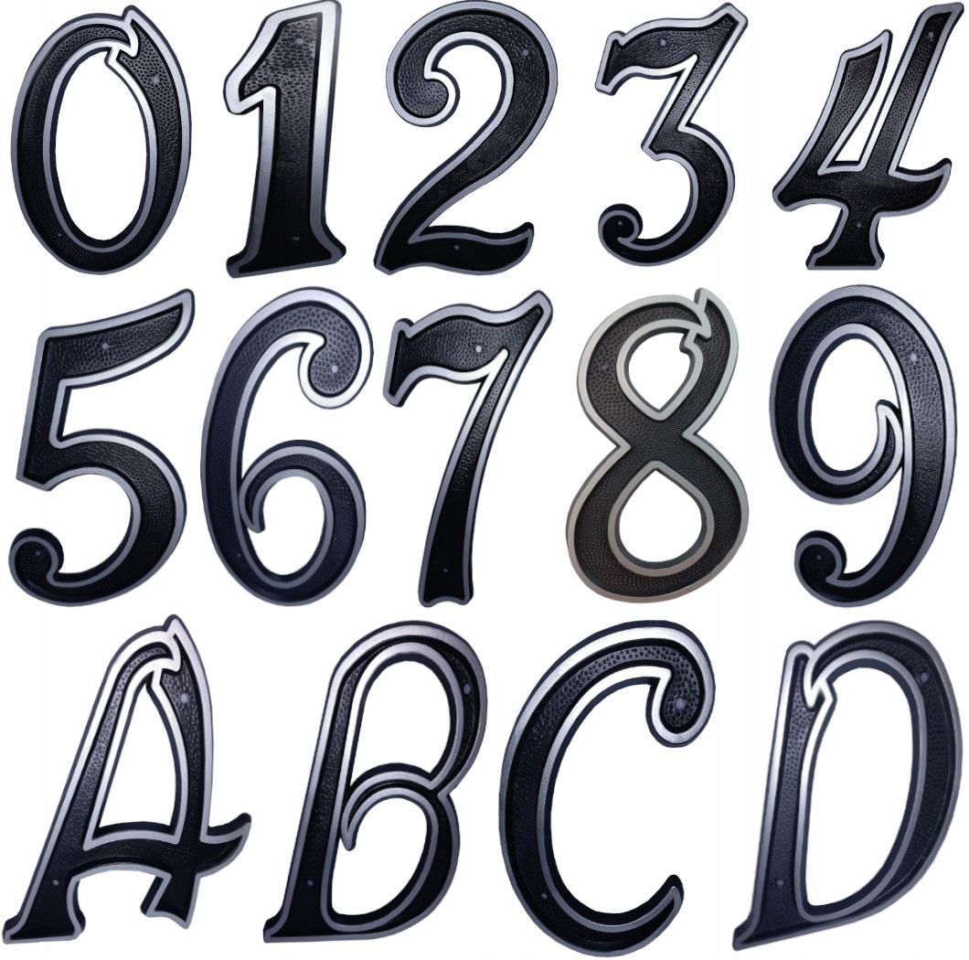 LITERA NA DOM BUDYNEK NUMER ADRES REFLEX 12CM A Kod producenta lita