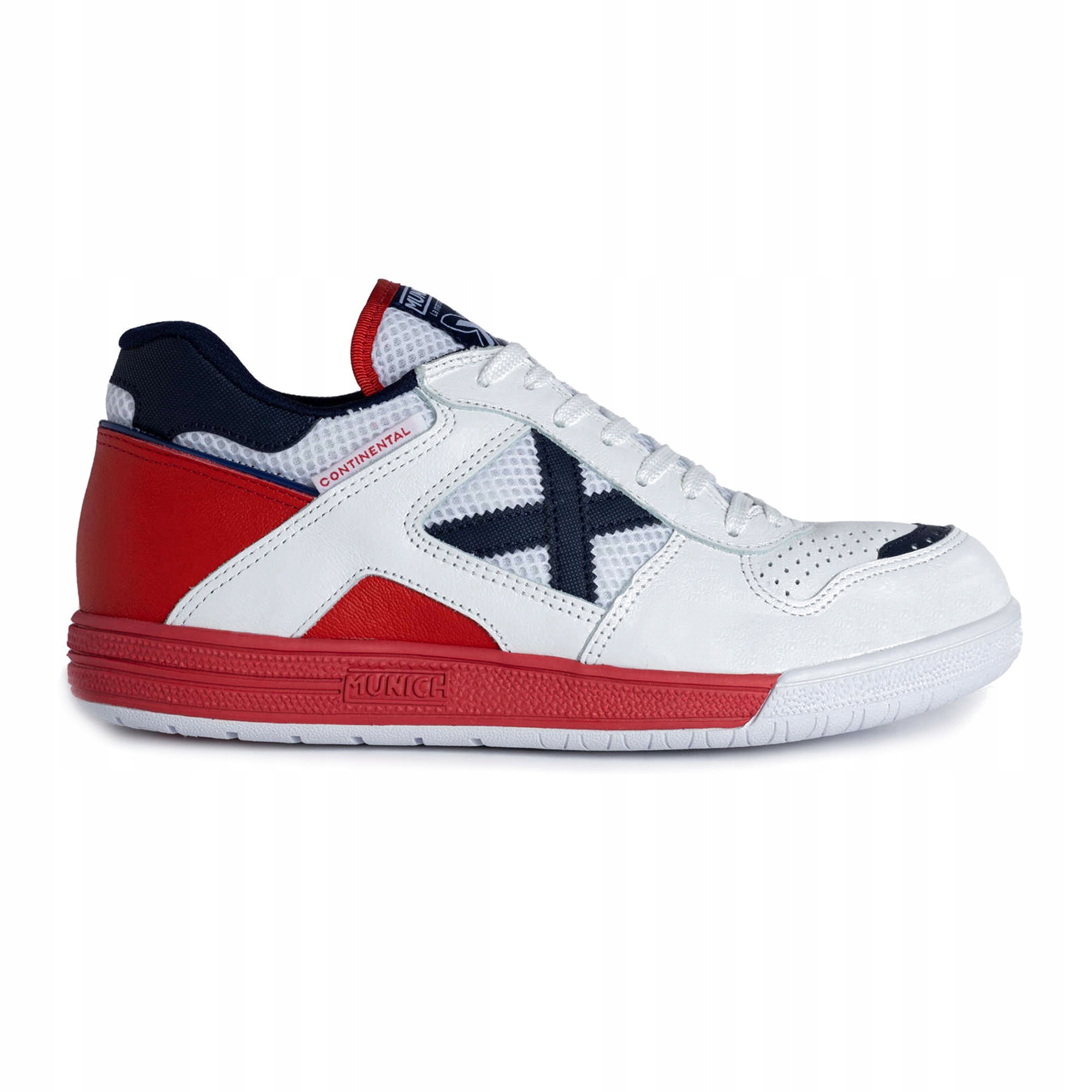 Buty piłkarskie Munich Continental białe 46 Eu