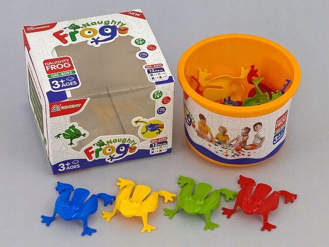 GRA ZRĘCZNOŚCIOWA SKACZĄCE ŻABKI Marka Giment
