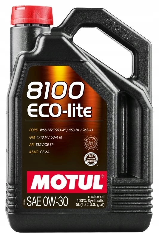 Olej Motul 0W30 5 L 8100 Eco Lite Sp WSS-M2C953-A1 953-B1 963-A1 Gm 4