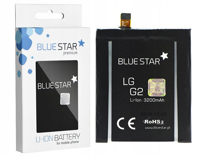 

Lg G2 Bateria Li-ion 3200MAH Blue Star Premium