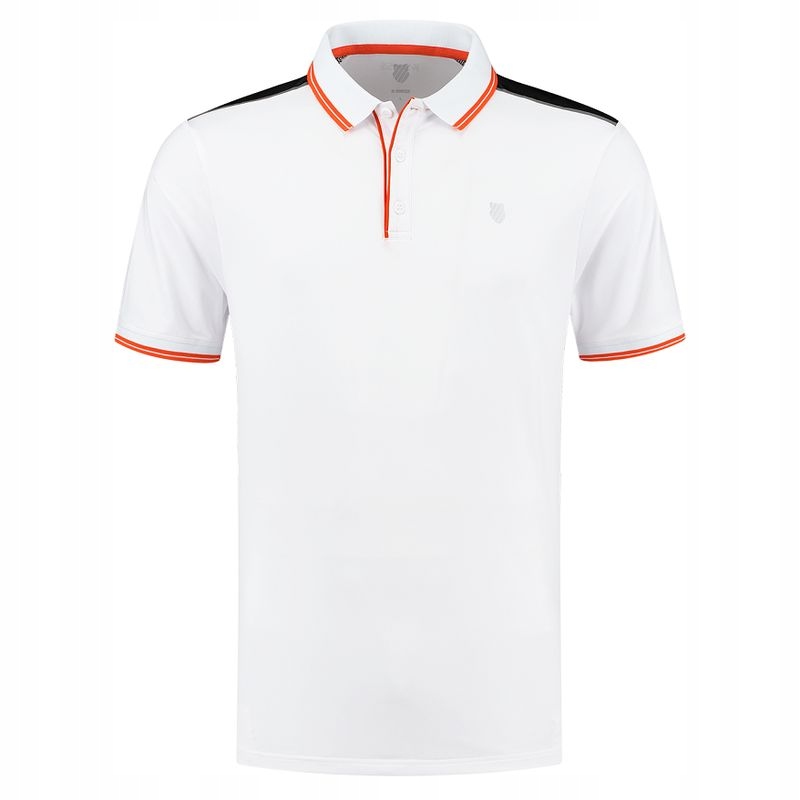 Pánské Tričko K-swiss Hypercourt Polo 4 Men White S