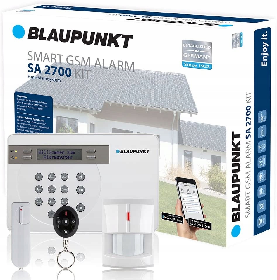 Zestaw alarmowy Blaupunkt Sa 2700 czujnik ruchu