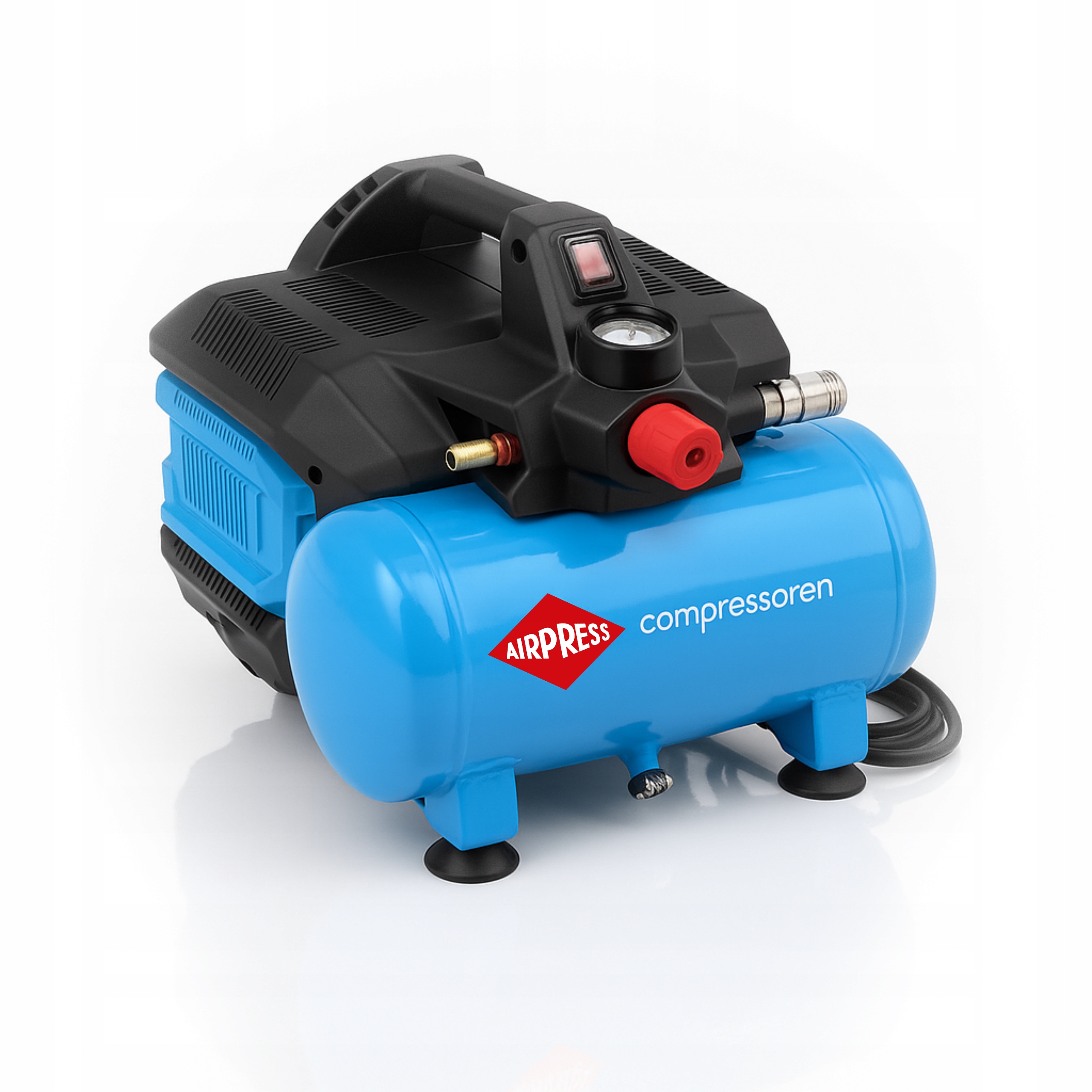 Tichý bezolejový kompresor Airpress Lmo 6-126 8 bar 88 l/min 6L 1 Km