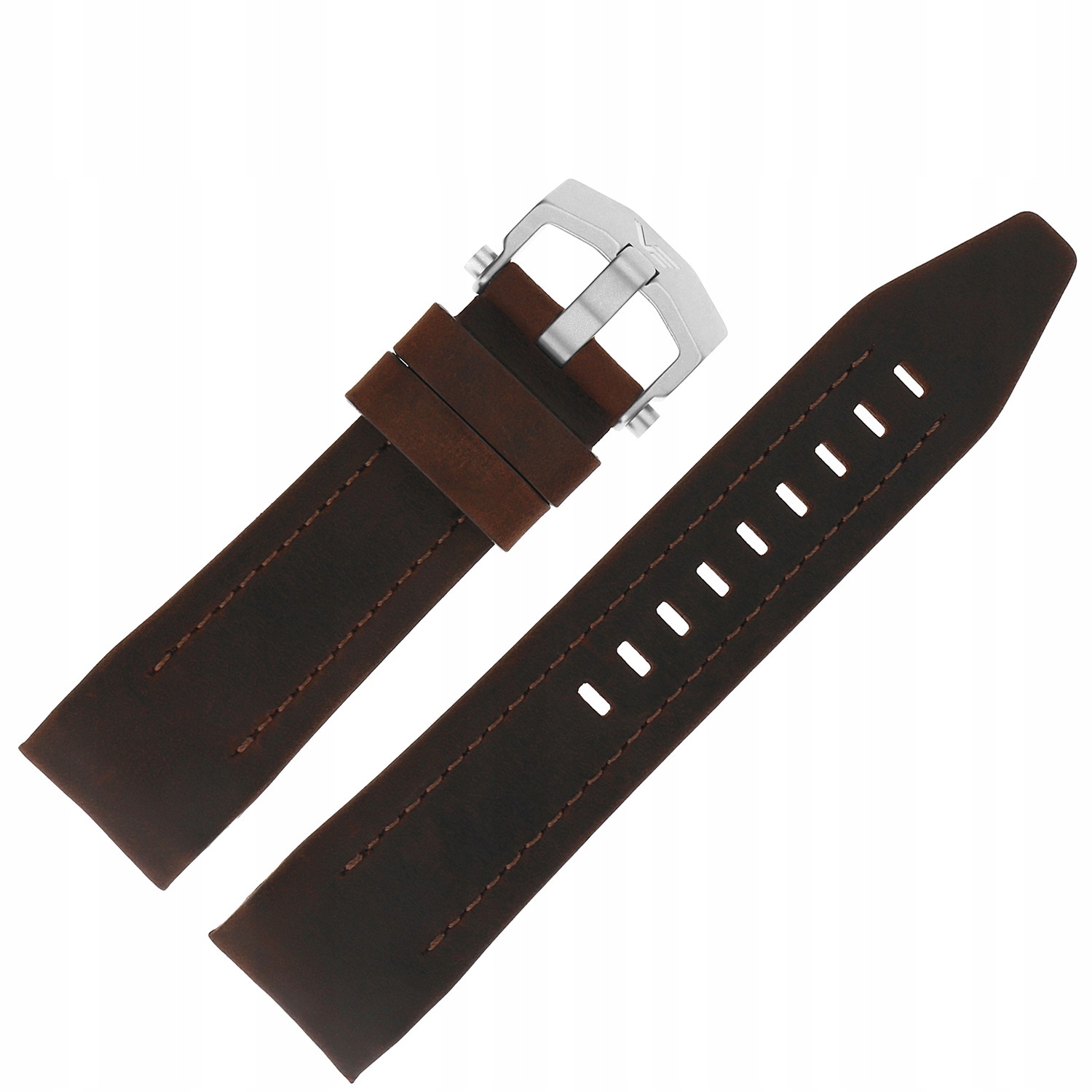 Pásek Lunokhod Kůže (H448) hnědý matný