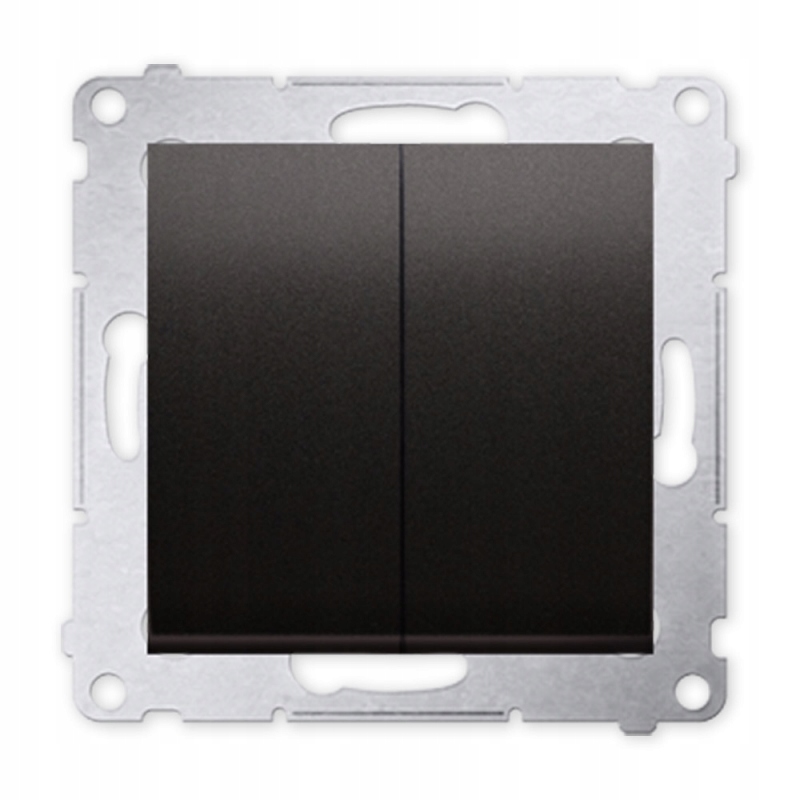 

Kontakt Simon 54 Włącznik łącznik podwójny antracy