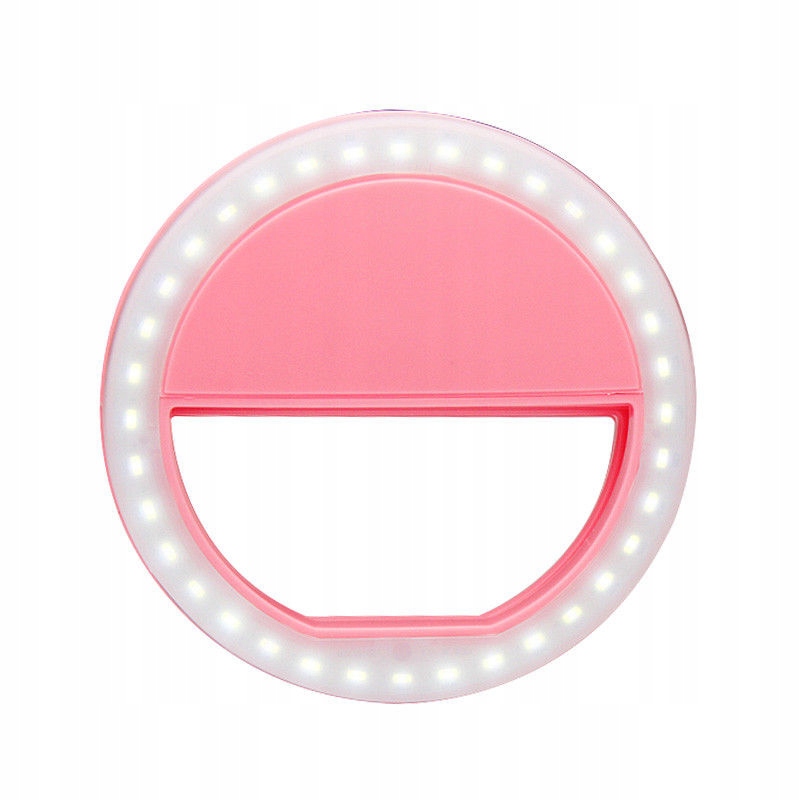 

Mini Lampa Pierścieniowa Ring Na Telefon Z Klipsem
