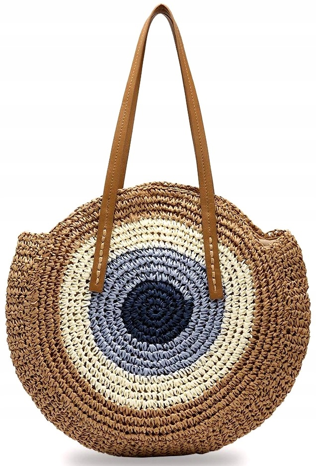 Torebka lato boho torba okrągła słomiana klasyczna Kod producenta 3054336507099