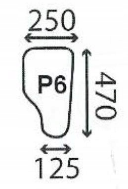 čelní sklo traktoru Ford 10 30 Sl Ultra přední spodní