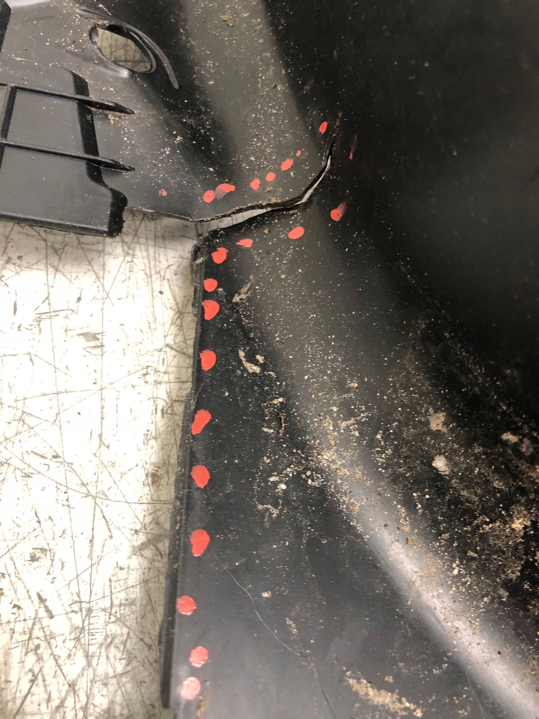 mudguard left front AUDI Q4 E-TRON 89A821171B