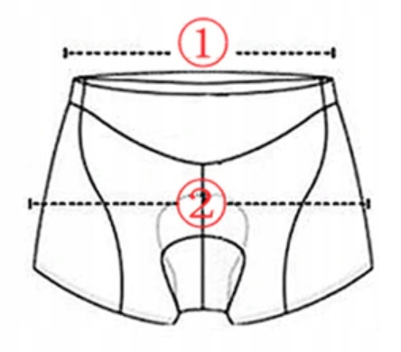 PROFESJONALNE SPODENKI ROWEROWE WKŁAD ŻELOWY 5D XL Kod producenta PIPG