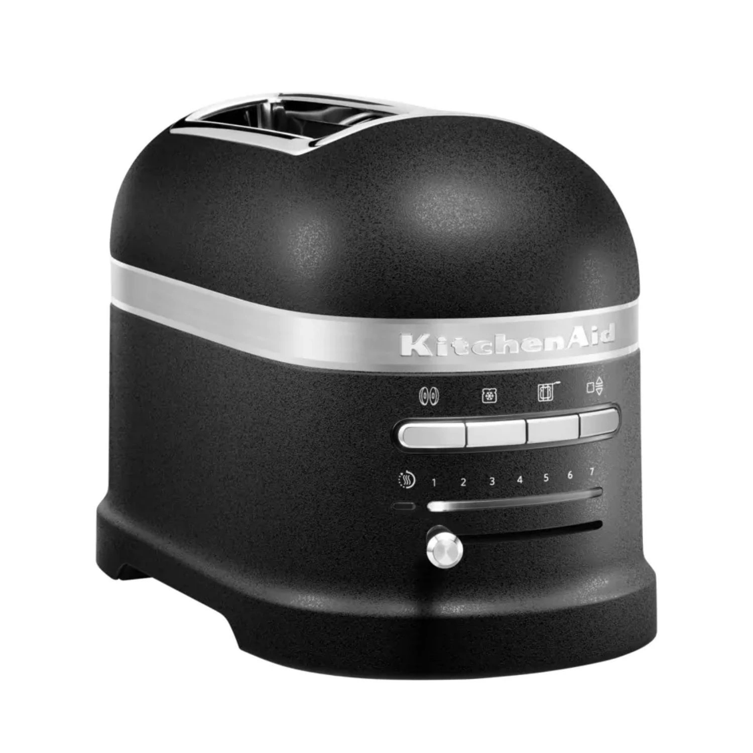 Hriankovač na 2 plátky KitchenAid Artisan 5KMT2204EBK čierny s podnosom