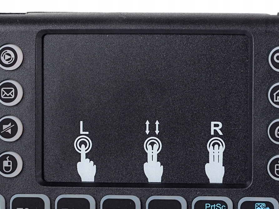 Bezprzewodowa Klawiatura Mini Odtwarzacza Telewizora Smart TV Box Android Model Mini KS-6