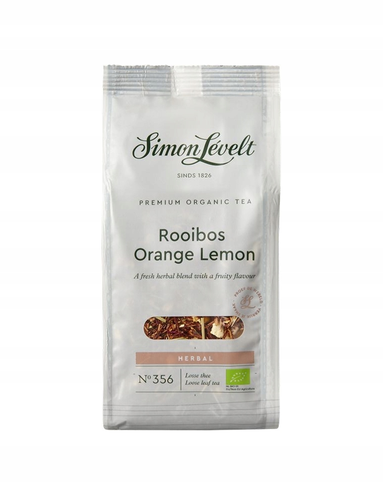 Čaj Rooibos pomeranč citron 110 g SIMON LÈVELT BIO