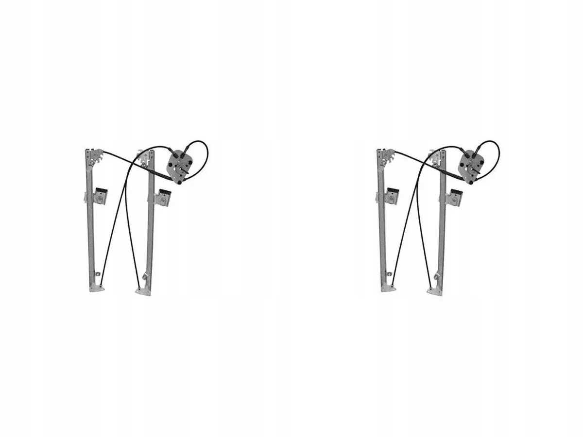 2x Podnośniki szyb MAGNETI MARELLI PRZÓD L+P do VW TRANSPORTER T5 Autobus