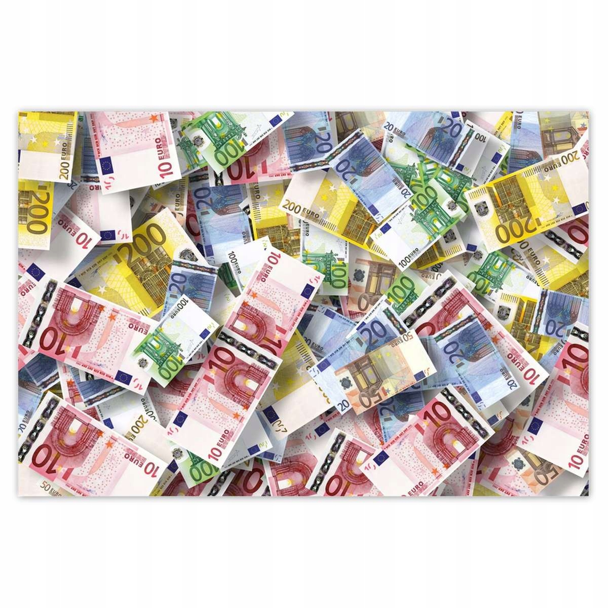 Plakáty 200x135 Mnoho peněz Pokladna Euro