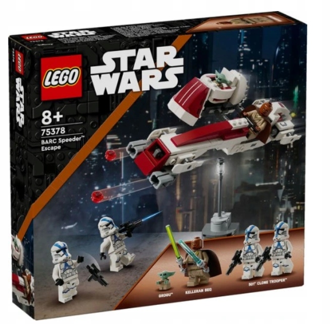 LEGO 75378 STAR WARS UCIECZKA NA ŚMIGACZU BARC