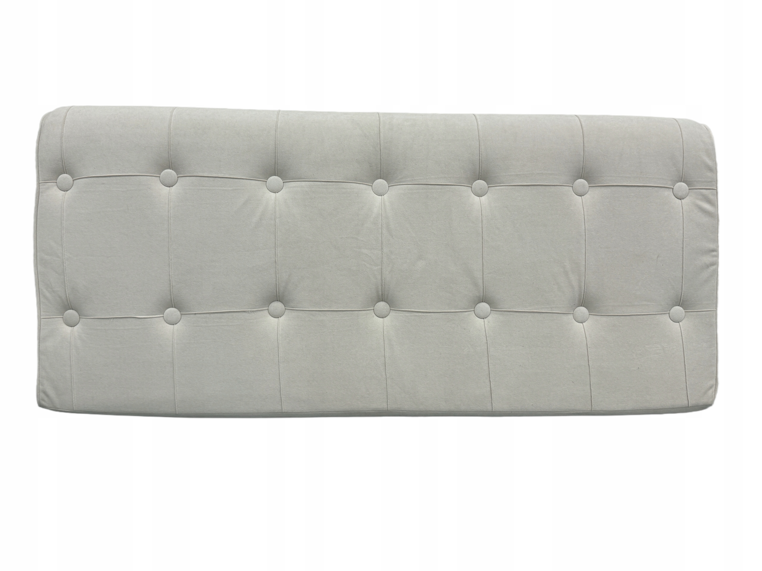 Čalúnená opierka hlavy s prešívanými gombíkmi Čelo postele 180 x 60 cm
