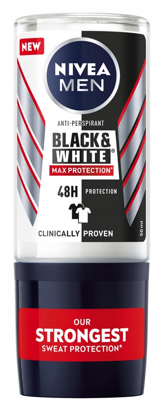 

Antyperspirant Nivea Black White Max Protection