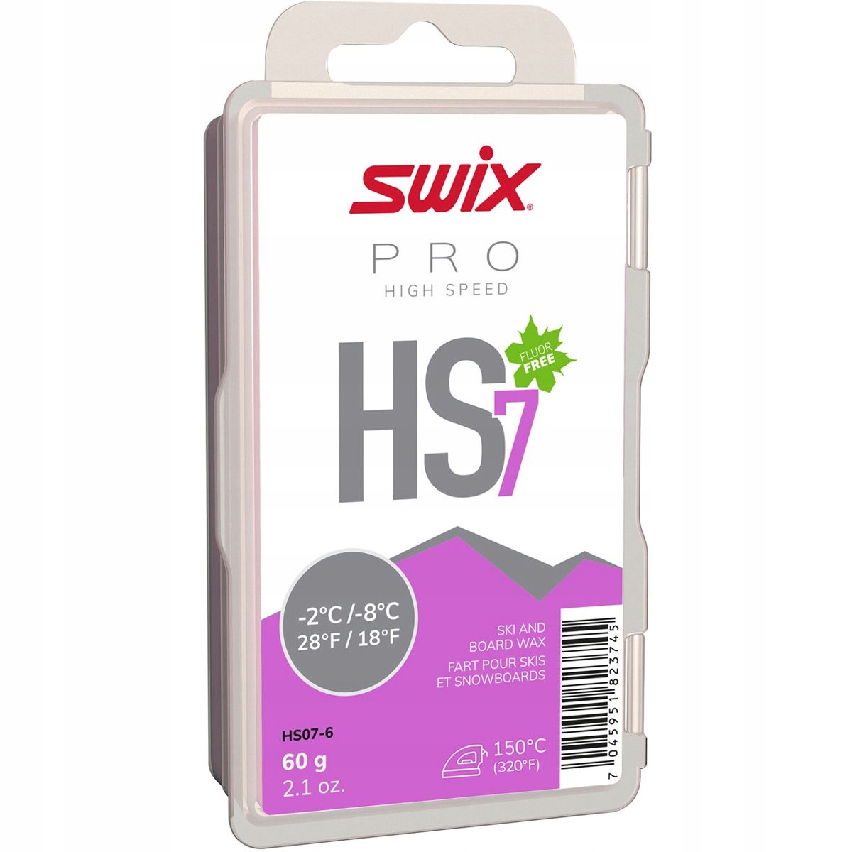 Smar narciarski HS7 Violet 60g Swix -6°C/-12C