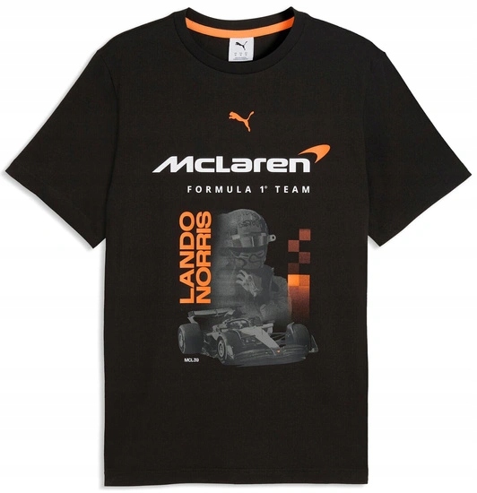 Tričko McLaren F1 Lando Norris Černá r.XXL