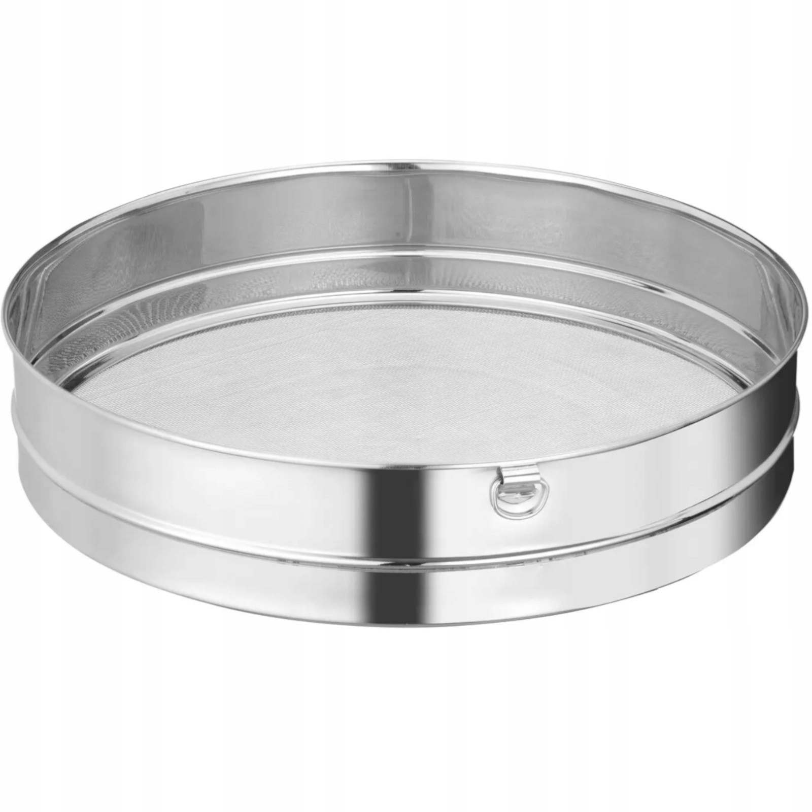 Husté ocelové síto pro prosévání mouky, průměr 358 x 76 mm
