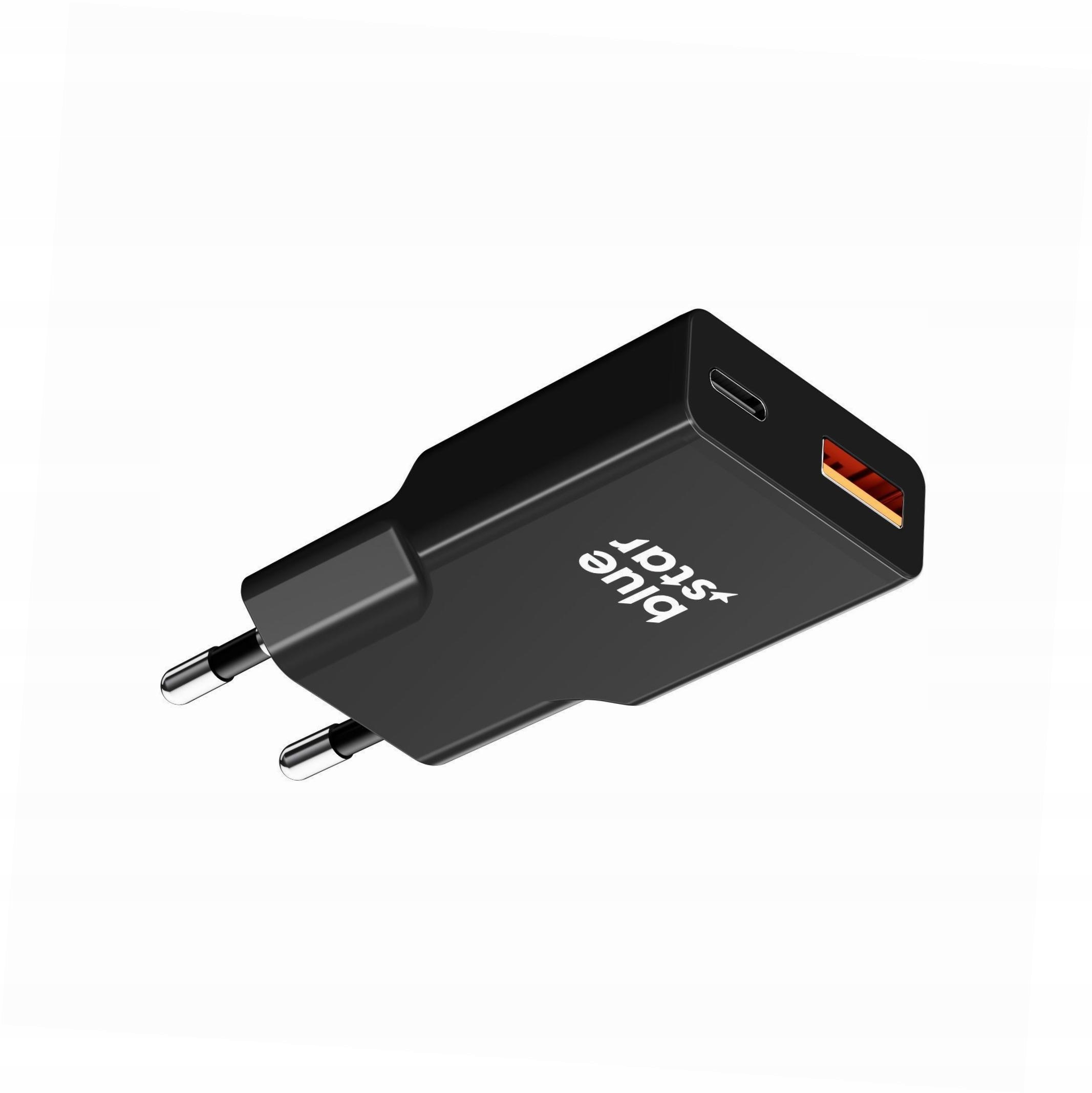 Ładowarka GaN Slim 25W Usb-c Usb-a dwa porty do Samsung Galaxy S23 Ultra