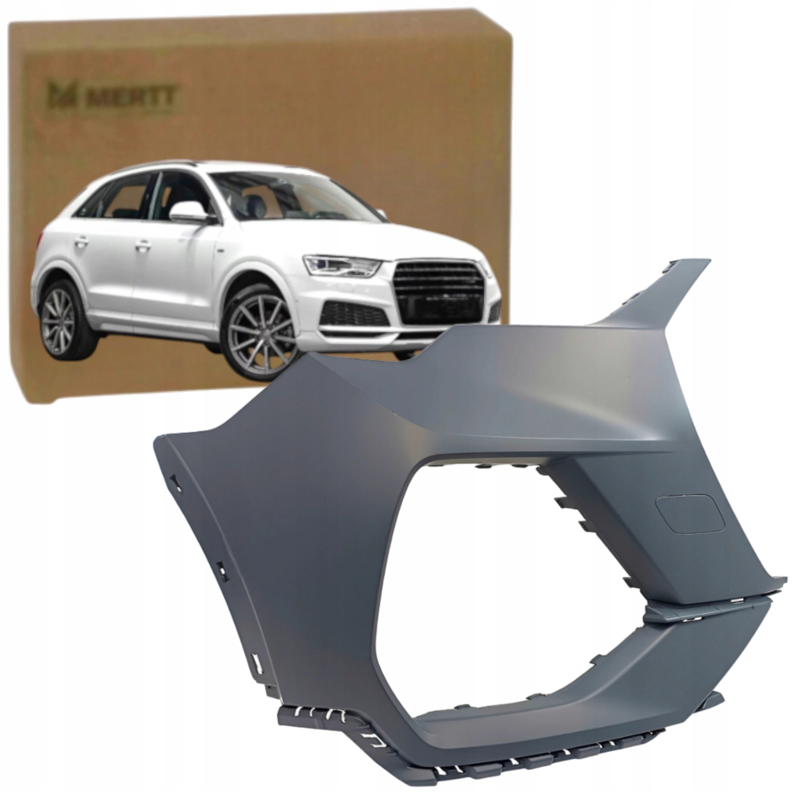 Audi Q3 83A II F3 18- S-line Nárazníkový Nárazník Pravý 83A807108F