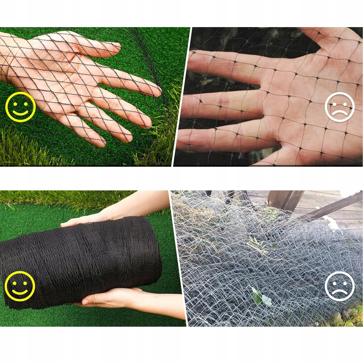 17mm Siatka Ochronna Przeciw Ptakom 10m x 4m Kod producenta Sieć ochrony sadów warzywnych