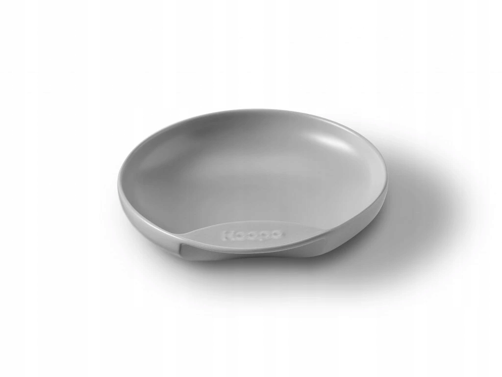 Designová miska pro kočky Plate šedá