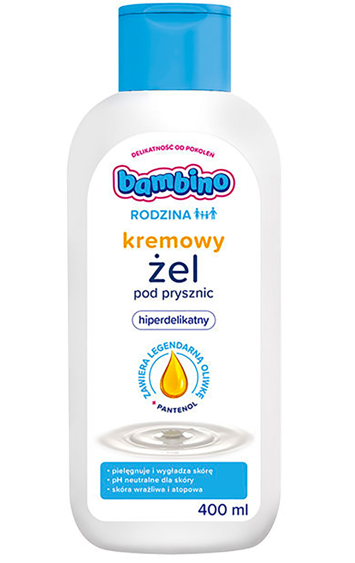 

Bambino Rodzina Mydło Pod Prysznic 400ML Hipoalerg