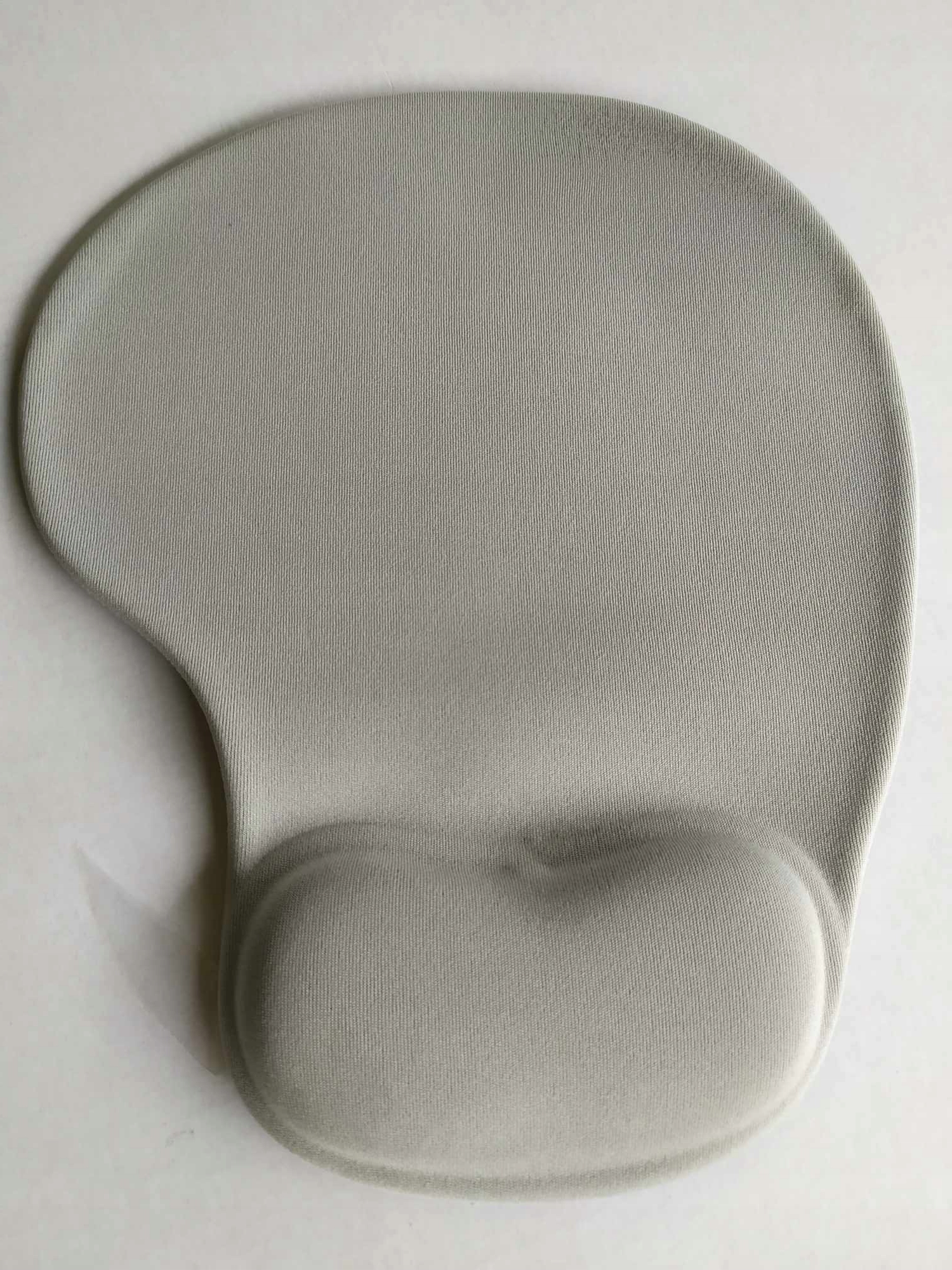 Żelowa Podkładka pod mysz z poduszką na nadgarstek Szara