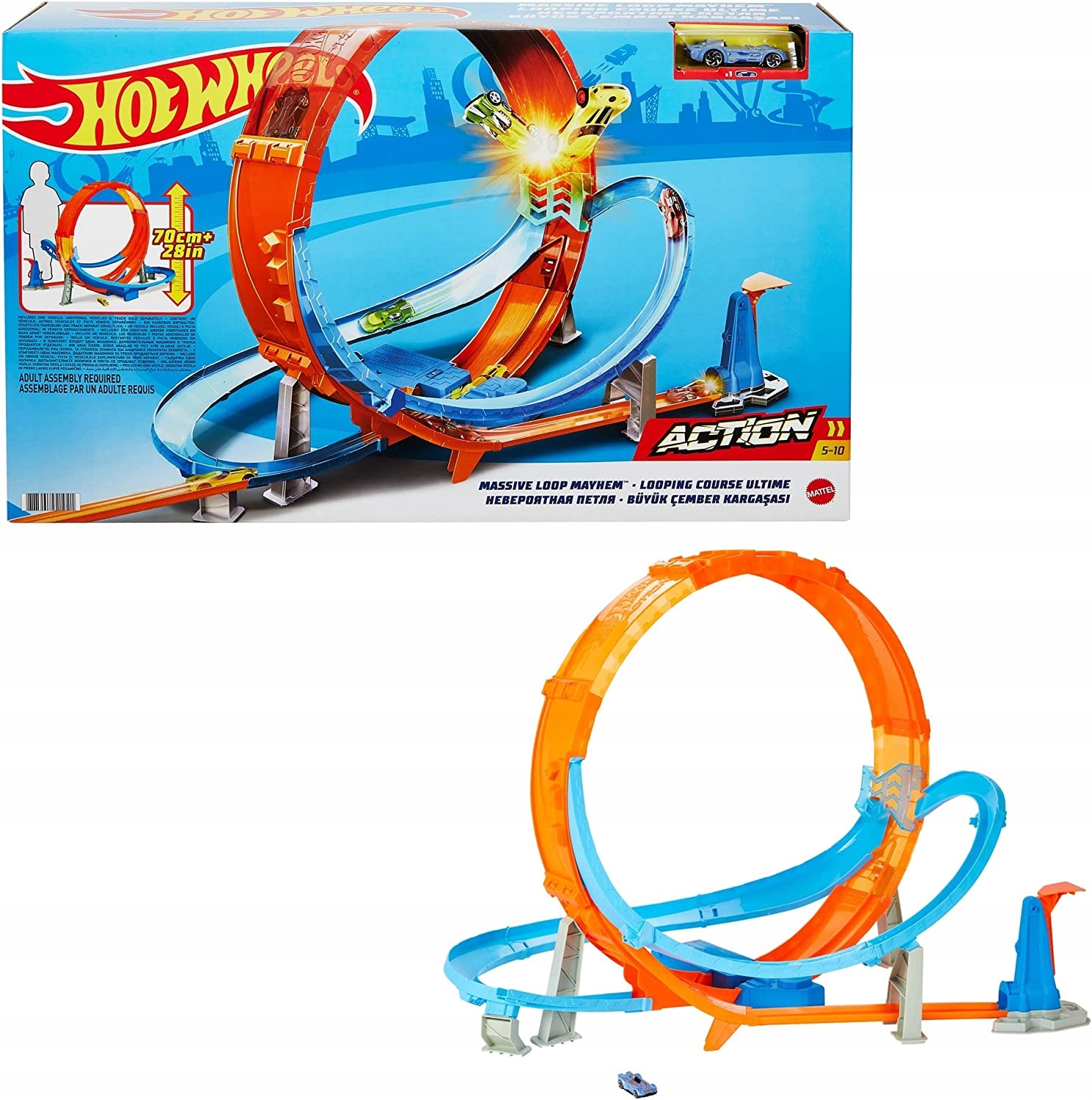 

Hot Wheels Action Tor Wyścigowy, Wielokolorowy, Od