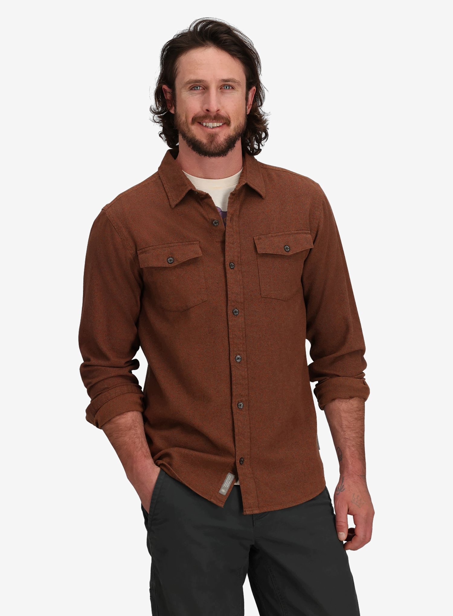 Koszula podróżnicza Royal Robbins Bristol Cotton Twill Ls saddle L