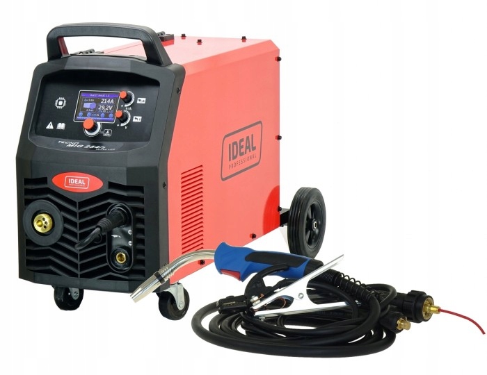 Pólautomat Spawalniczy Inwertorowy Tecno Mig 254/2 Pulse 230/400V LCD Ideal