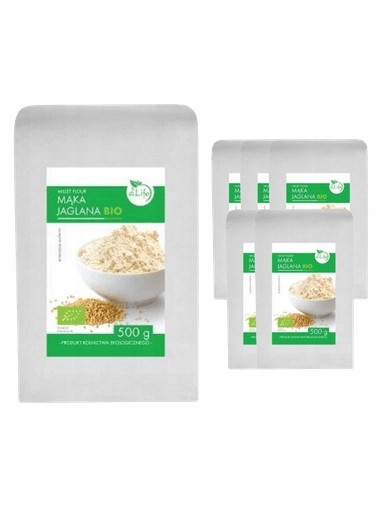 Levně 1X Bio Life Pohanková Mouka Ekologické balení 500 g X6 Kusů