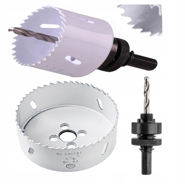 

Otwornica Koronka Bimetalowa 86mm Do Metalu Drewna