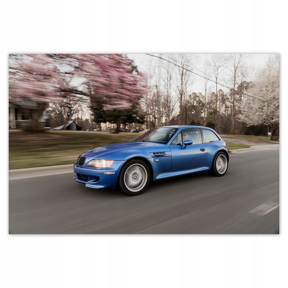 

Plakaty 93x62 Niebieskie Auto Bmw