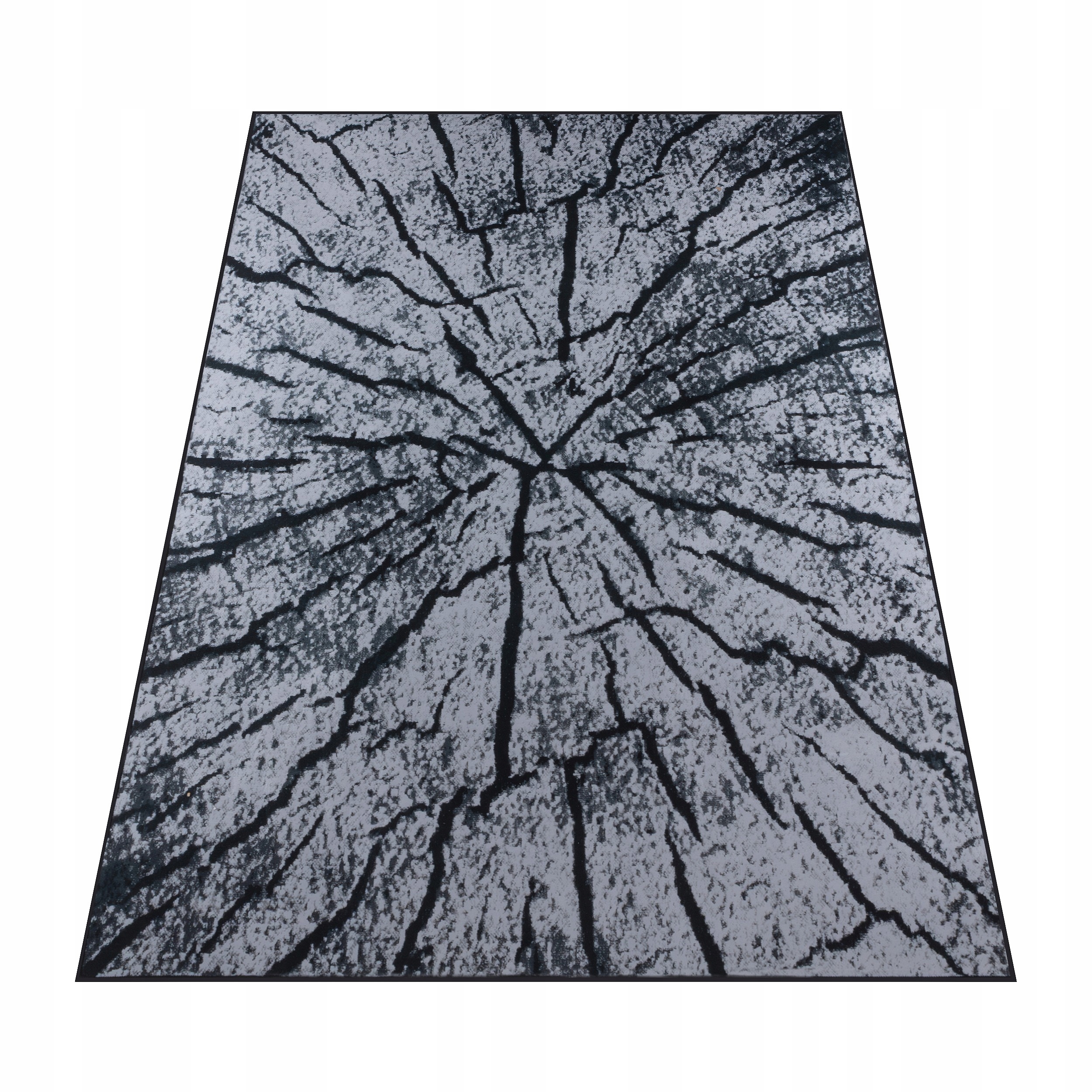 Koberec 220 X 160 CM Do Pokoje Příroda Strom Kmen Protiskluzový Moderní Bcf