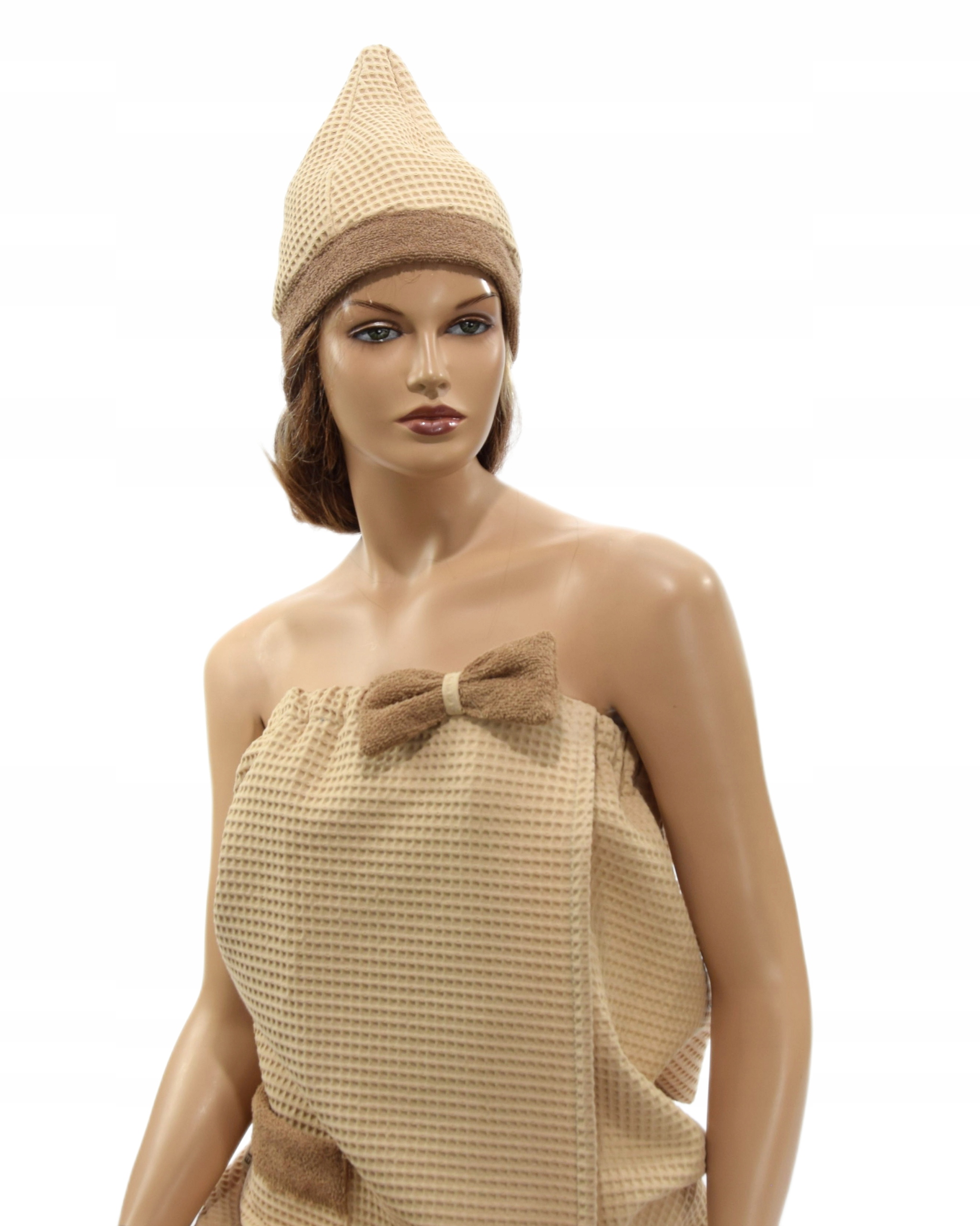 Čepice do sauny +pareo dámská -L