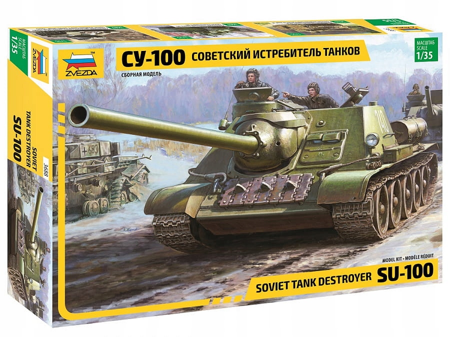SU-100 1:35 Zvezda 3688