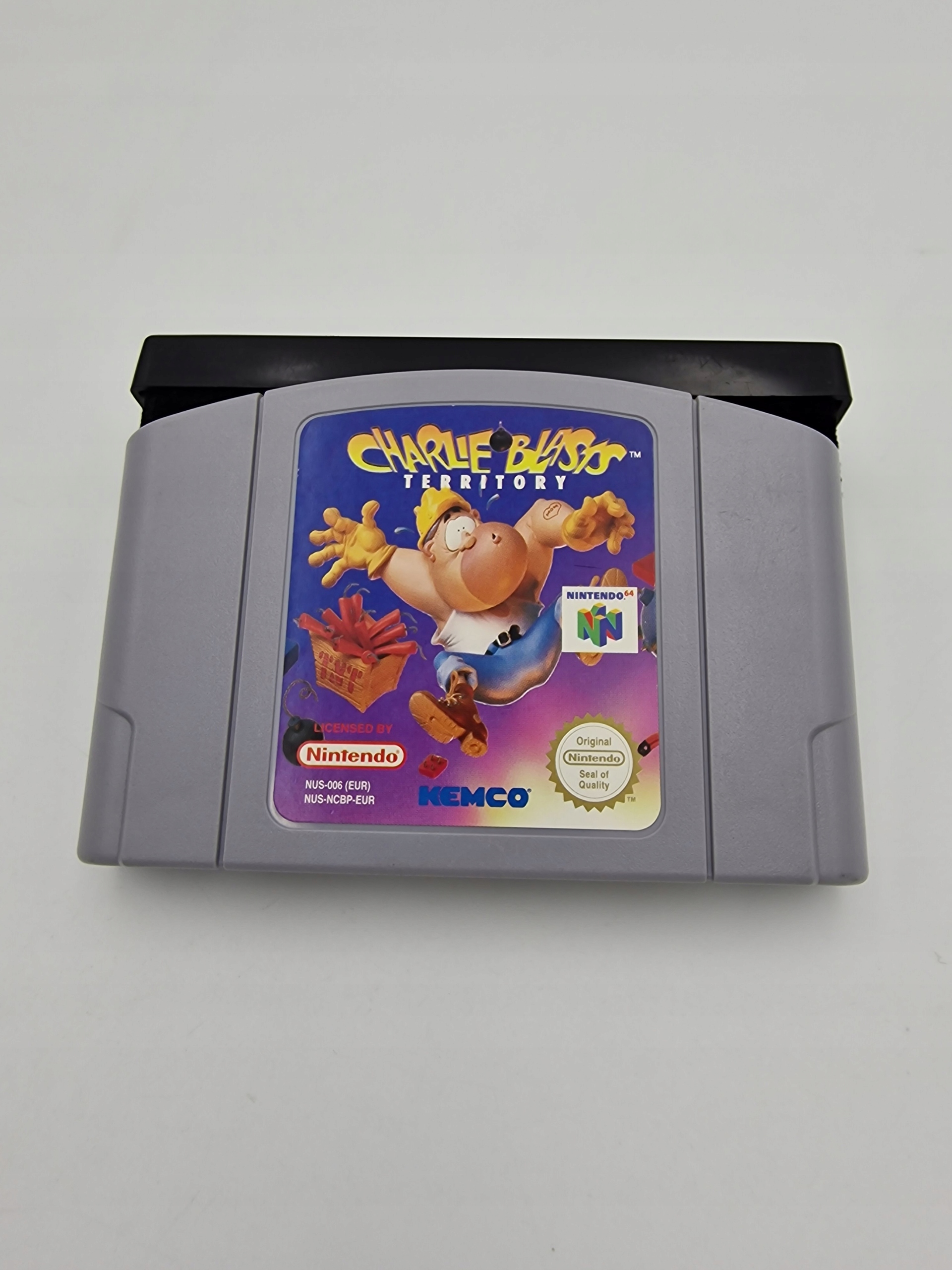 NINTENDO 64 CHARLIE BLASTS TERRITORY Platforma Nintendo 64