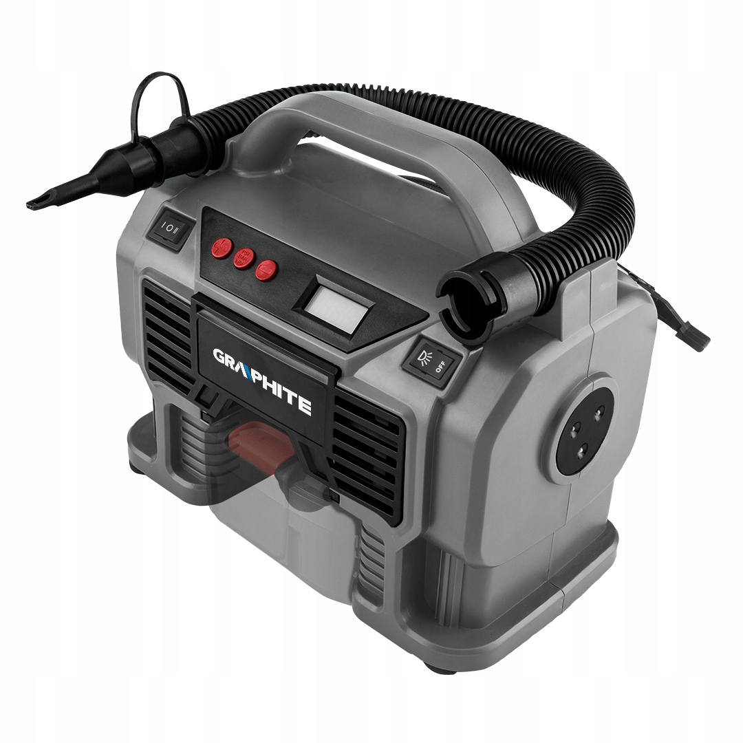 Akumulátorový kompresor Energy+ 18V a 12V 2v1 bez akumulátora Graphite