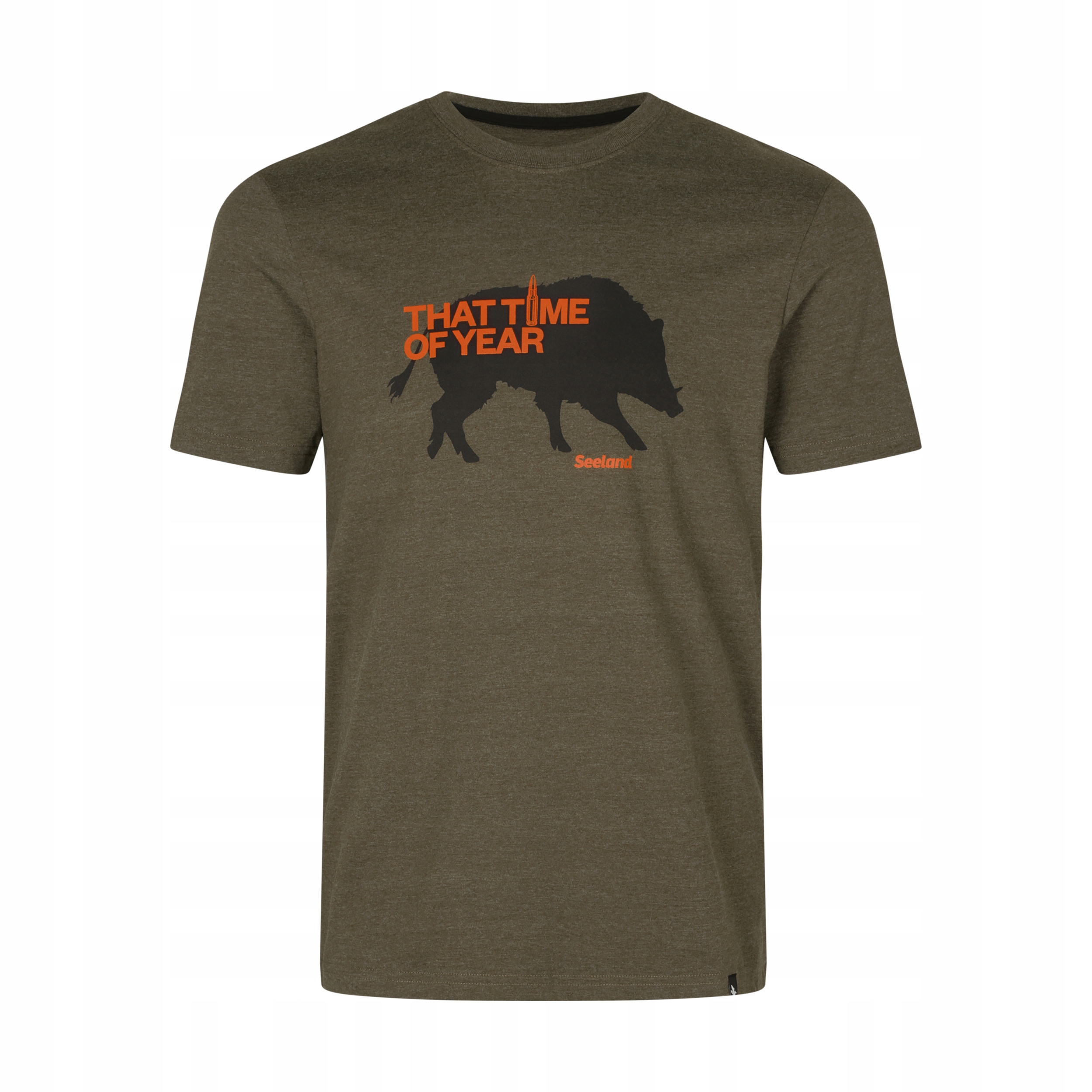 Koszulka t-shirt Seeland That Time Pine green melange L